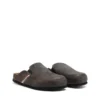 d-woodstock slip-on Klapki D-Woodstock-Clogs z zamszu z efektem spękania d-woodstock slip-on Klapki D-Woodstock-Clogs z zamszu z efektem spękania