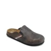 d-woodstock slip-on Klapki D-Woodstock-Clogs z zamszu z efektem spękania d-woodstock slip-on Klapki D-Woodstock-Clogs z zamszu z efektem spękania
