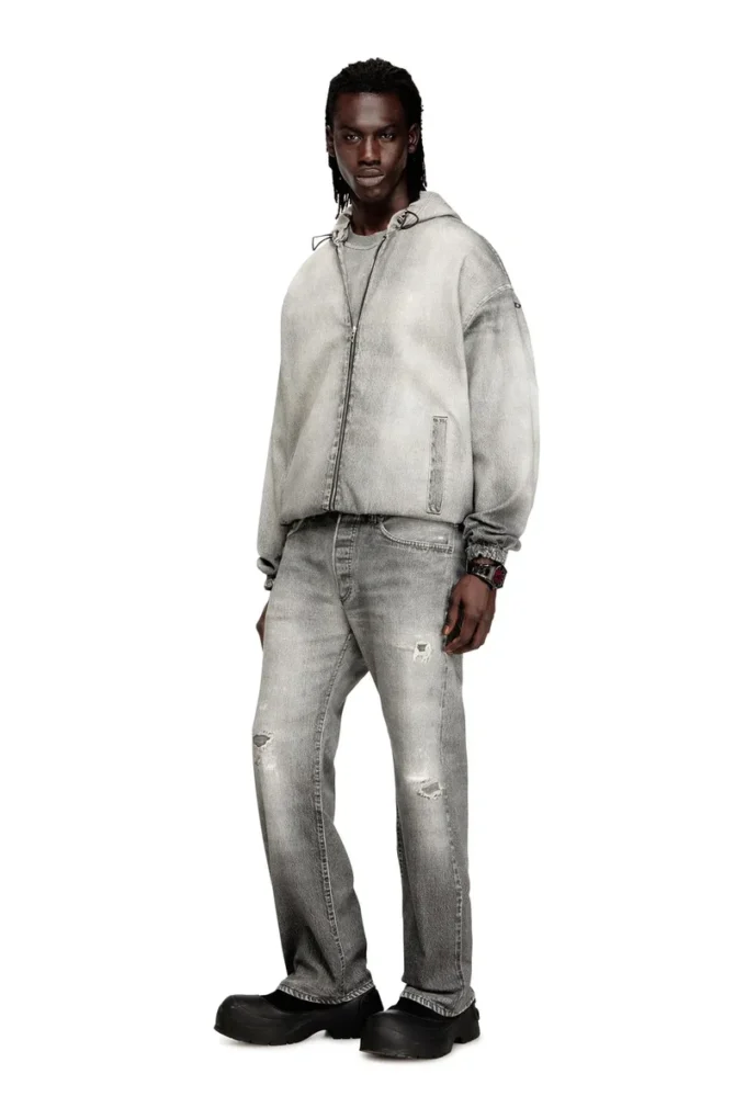 d-wynny jogg Kurtka z kapturem z trompe l’oeil JoggJeans