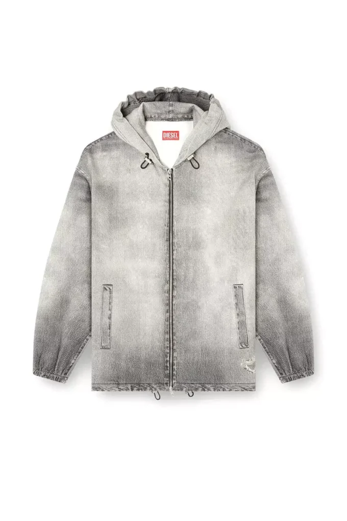 d-wynny jogg Kurtka z kapturem z trompe l’oeil JoggJeans