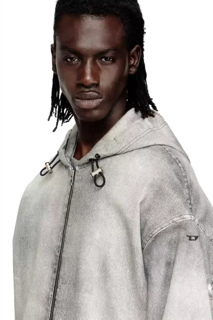 d-wynny jogg Kurtka z kapturem z trompe l’oeil JoggJeans