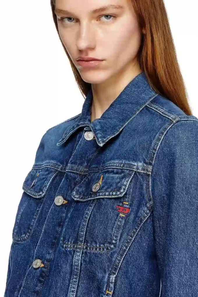 de-bonny Kurtka trucker z dżinsu