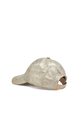 dile_luna czapka Czapka baseballowa z metalicznego denimu