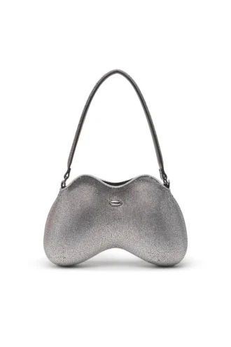 double-d shoulder Torba Double-D-Shoulder z kryształami na całej powierzchni