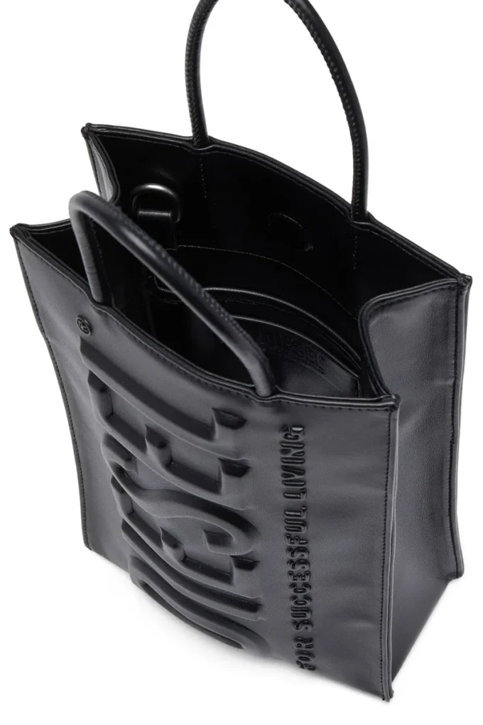 dsl 3d shopper m x Torba Dsl 3D M-PU z wytłoczonym logo