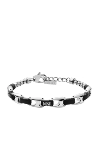 dx1634931 biżuteria Dwukolorowa bransoletka ze stali nierdzewnej
