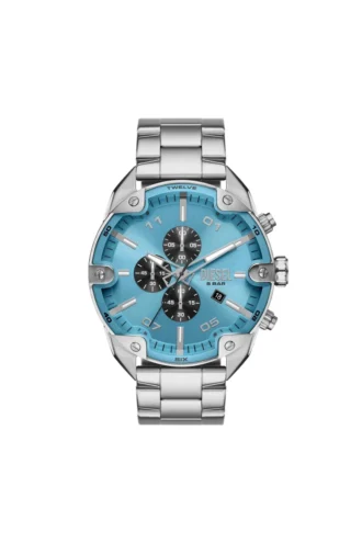 dz4655 Zegarek chronograf ze stali nierdzewnej z kolcami
