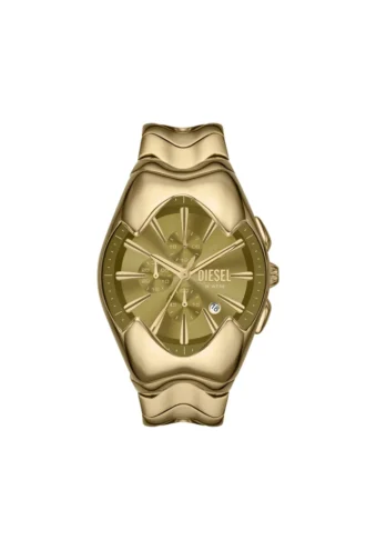 dz4681 Diesel Mercurial Chronograph Zegarek ze stali nierdzewnej w kolorze złotym