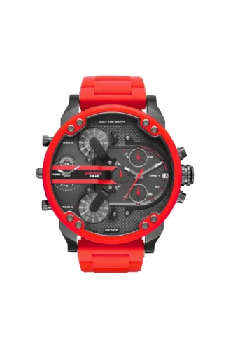 dz7370 Mr. Daddy 2.0 czerwony metalowy zegarek, 55 mm