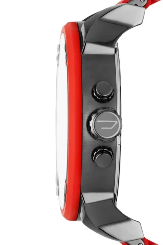 dz7370 Mr. Daddy 2.0 czerwony metalowy zegarek, 55 mm