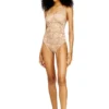ezzy-utlt Nylonowy body z koronkowym wzorem ezzy-utlt Nylonowy body z koronkowym wzorem