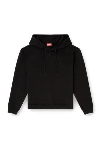 f-normy-hood-od Bluza z kapturem z bawełny z logo Oval D