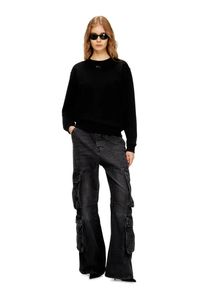 f-normy-od Bawełniana bluza z haftem Oval D f-normy-od Bawełniana bluza z haftem Oval D