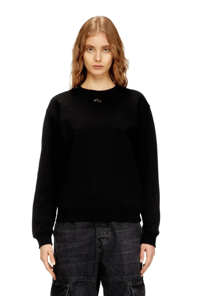 f-normy-od Bawełniana bluza z haftem Oval D f-normy-od Bawełniana bluza z haftem Oval D