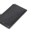 flag-d card holder iii Skórzany etui na karty z zamknięciem na zamek błyskawiczny
