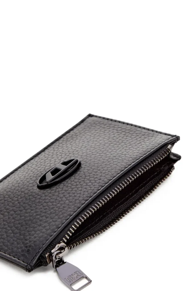 hissu evo card holder iii Płaski portfel na karty z ziarnistej skóry