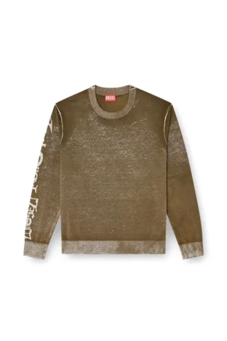 k-yorki Sweter z nadrukiem w stylu DIY i napisami