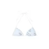 kate-d-core Stanik bikini z nadrukiem graficznym w pepitkę kate-d-core Stanik bikini z nadrukiem graficznym w pepitkę