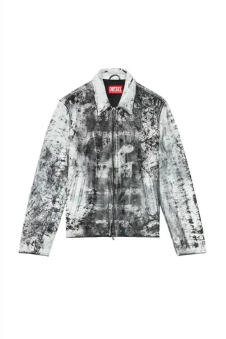 l-pylon-a Kurtka typu blouson z impregnowanej skóry