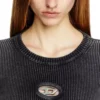 m-anchor-a Krótki sweter z wyciętym logo