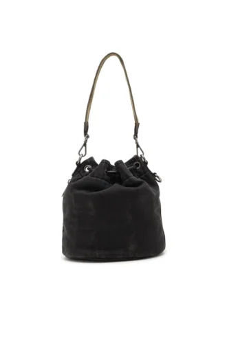 multi-pkts bucket x Torba typu bucket Multi-Pkts-Multipocket z pranego denimu