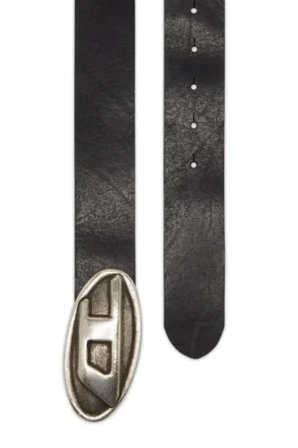 Pasek b-double d 4 cm z owalną klamrą D