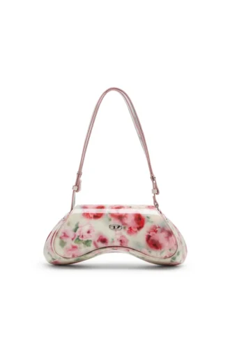 play crossbody Torba na ramię Play z nadrukiem z błyszczącego PU