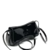 play crossbody xs Mała torebka crossbody Play z błyszczącego PU