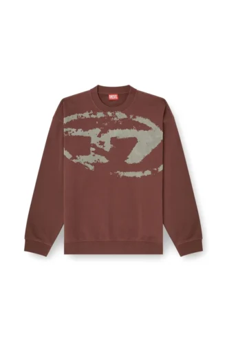 s-boxt-n5 Bawełniana bluza z flokowanym owalnym logo D