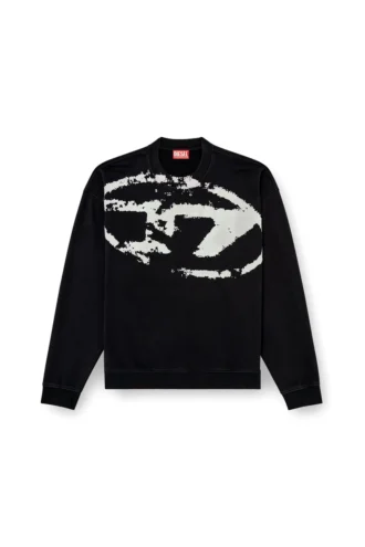 s-boxt-n5 Bluza z postarzanym, flokowanym logo