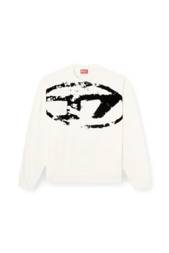 s-boxt-n5 Bluza z postarzanym, flokowanym logo