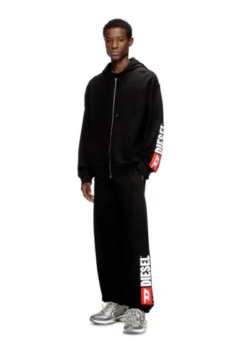 s-boxt-zip-hood-div Bluza z kapturem z naszytą naszywką z logo
