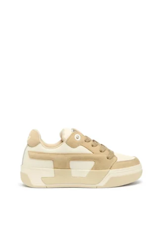 s-d-ollie low w D-Ollie-Distressed sneakersy ze skóry i zamszu