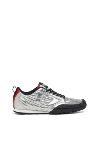 s-pagodha low w S-Pagodha-Quilted metaliczne sneakersy