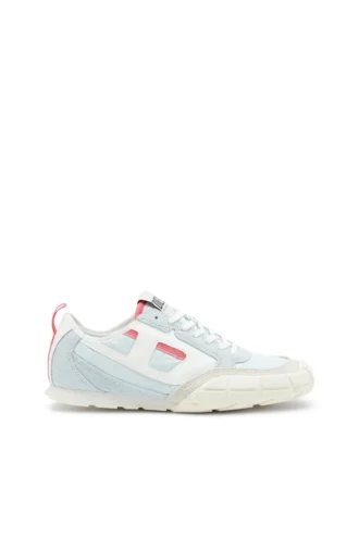 s-pagodha low w S-Pagodha-Sneakers ze skóry, zamszu i ripstopu