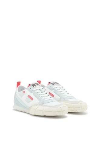 s-pagodha low w S-Pagodha-Sneakers ze skóry, zamszu i ripstopu