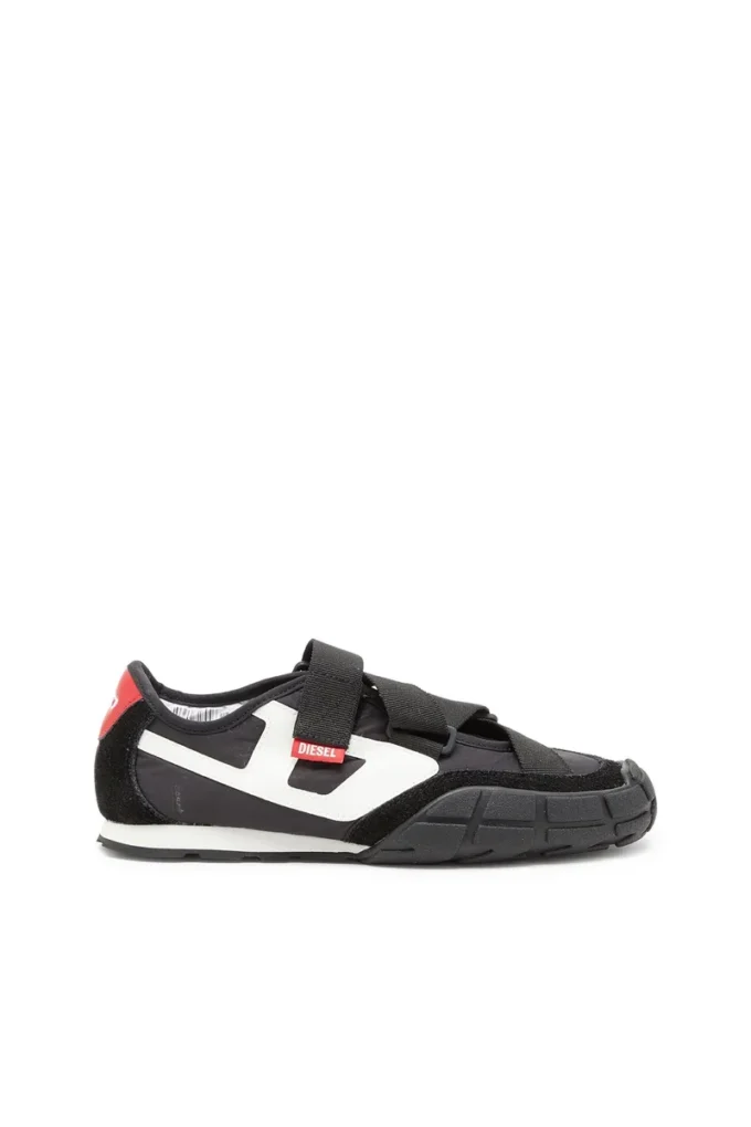 s-pagodha slip-on w S-Pagodha-Tongue-free strap sneakers w ripstop