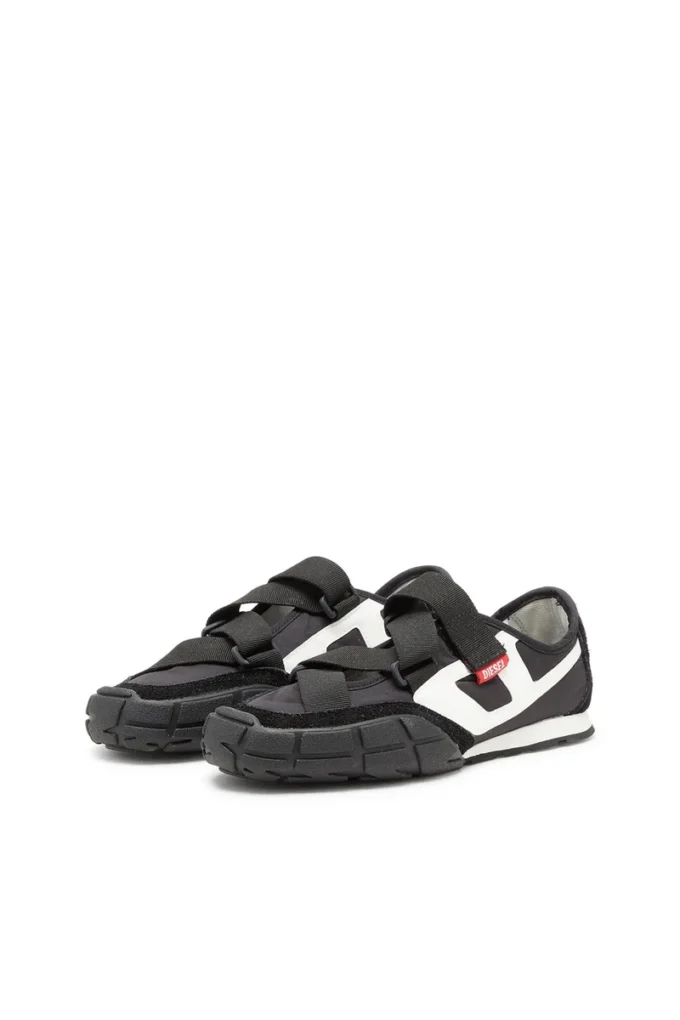 s-pagodha slip-on w S-Pagodha-Tongue-free strap sneakers w ripstop
