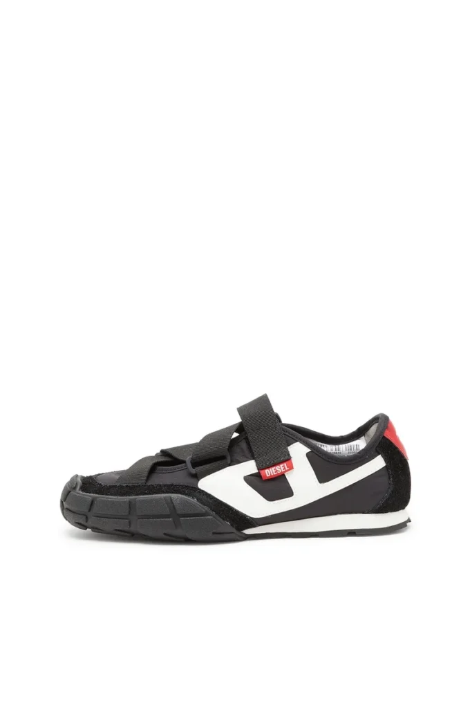 s-pagodha slip-on w S-Pagodha-Tongue-free strap sneakers w ripstop