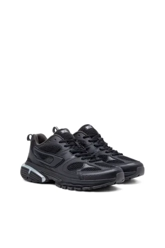 s-serendipity pro-x1 S-Serendipity Pro-X1 – sneakersy z siateczki z wytłoczonymi nakładkami