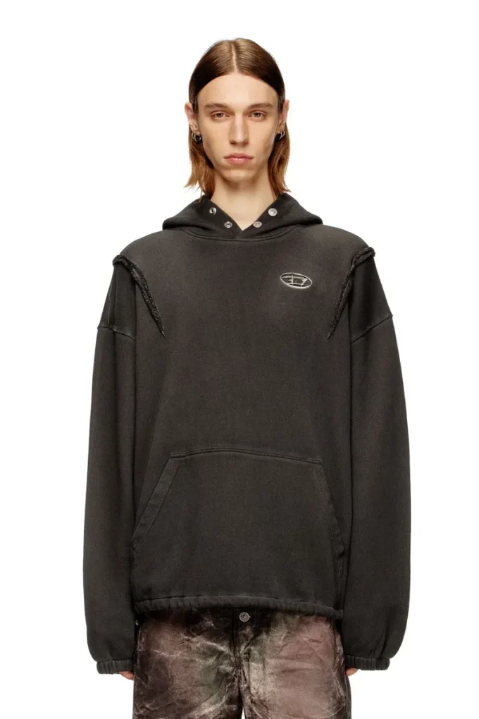 s-thug-hoodie Bluza z efektem sprania s-thug-hoodie Bluza z efektem sprania