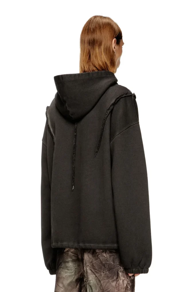 s-thug-hoodie Bluza z efektem sprania s-thug-hoodie Bluza z efektem sprania