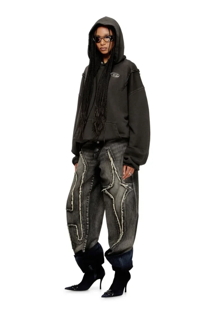s-thug-hoodie Bluza z efektem sprania s-thug-hoodie Bluza z efektem sprania