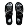 sa-bonnie Sa-Bonnie-Heeled gumowe klapki z wyciętym logo