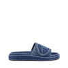 sa-slide d oval Klapki Sa-Slide D-Denim z wytłoczonym paskiem sa-slide d oval Klapki Sa-Slide D-Denim z wytłoczonym paskiem