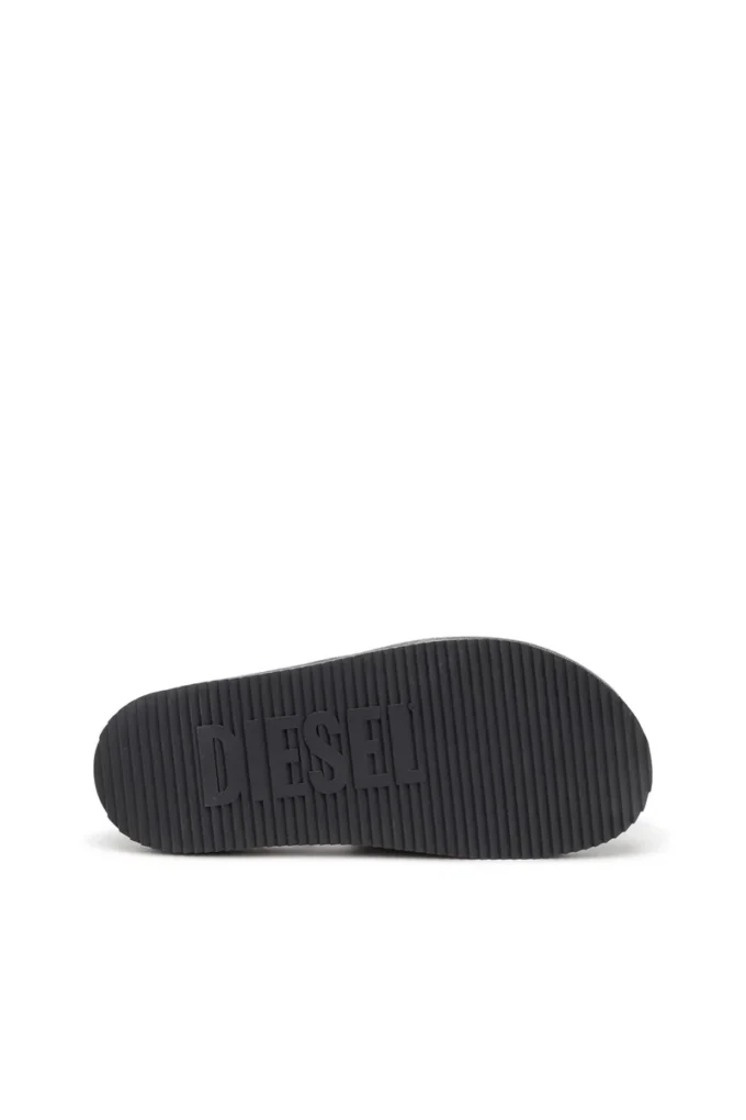 sa-slide d oval Klapki Sa-Slide D-Denim z wytłoczonym paskiem sa-slide d oval Klapki Sa-Slide D-Denim z wytłoczonym paskiem