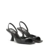 Sandały d-amber 75 Sandały D-Amber-Slingback z imitacji skóry jaszczurki