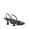 Sandały d-amber 75 Sandały D-Amber-Slingback z imitacji skóry jaszczurki