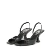 Sandały d-amber 75 Sandały D-Amber-Slingback z imitacji skóry jaszczurki
