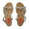 Sandały d-woodstock 105 Sandały na platformie D-Woodstock-Strappy z denimu Sandały d-woodstock 105 Sandały na platformie D-Woodstock-Strappy z denimu